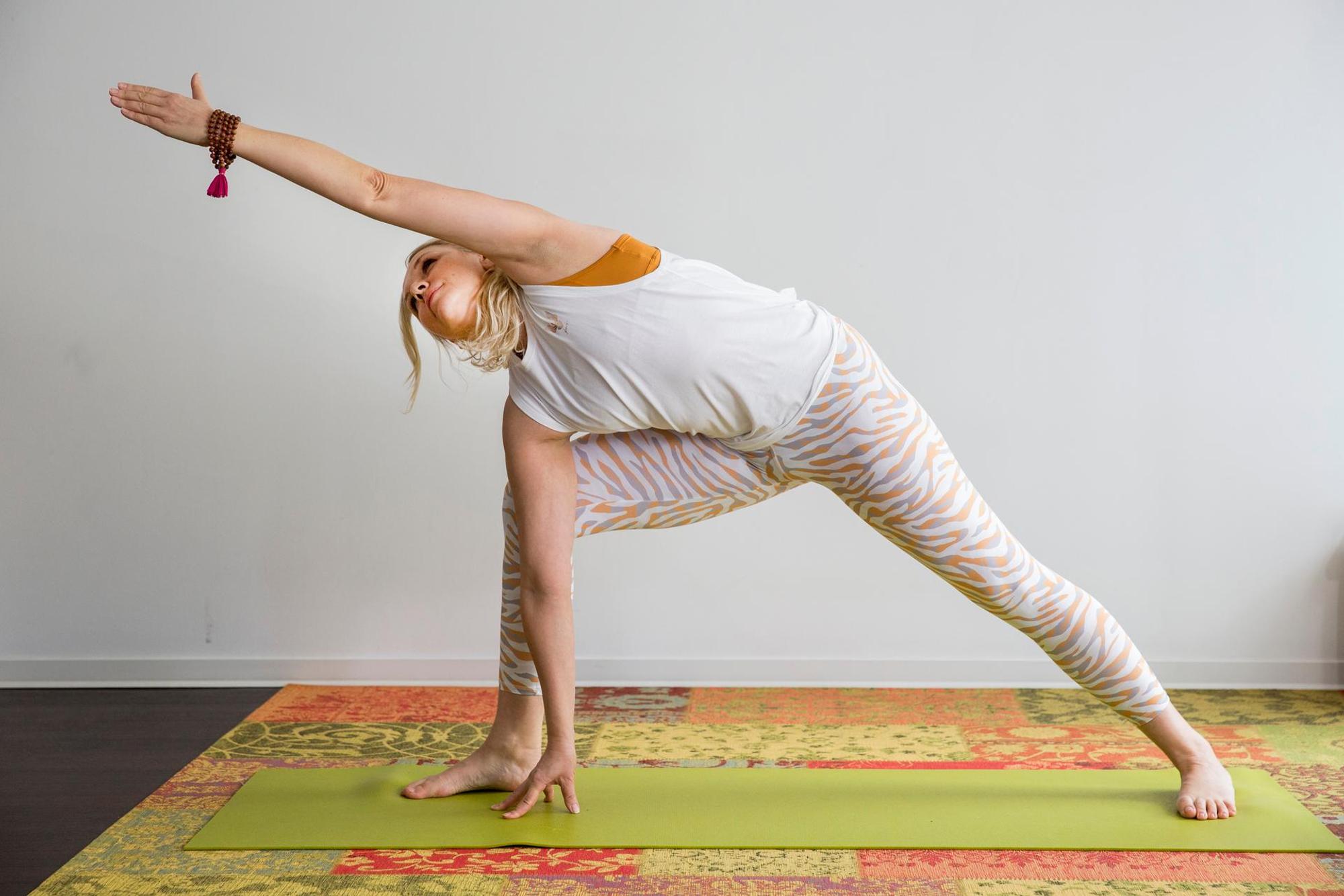 Yoga Winkelhaltung 2