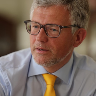 Melnyk gelbe Krawatte