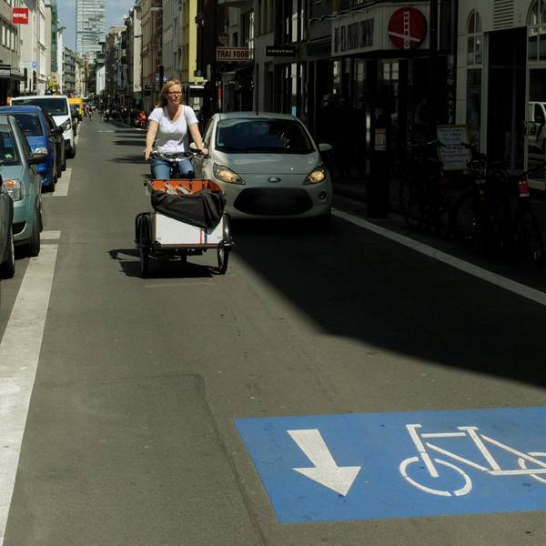 Fahrradstraße in Köln