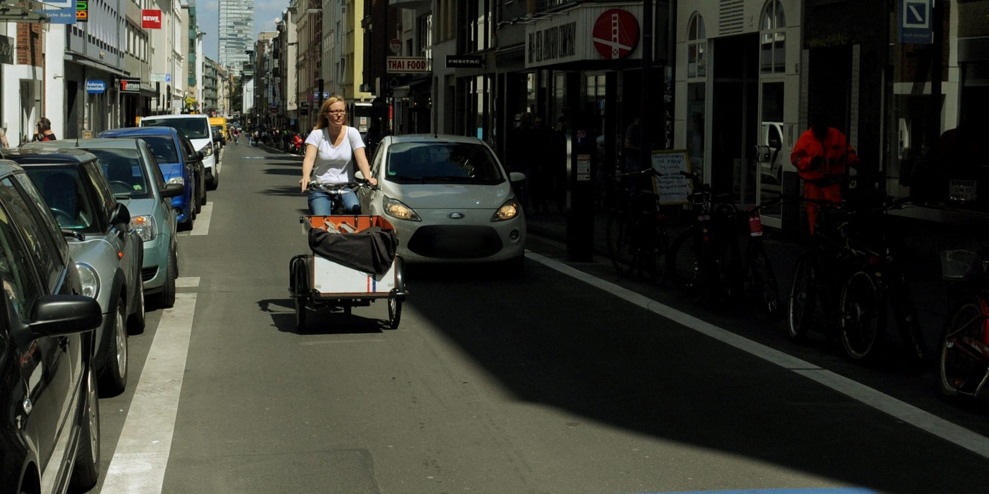 Fahrradstraße in Köln