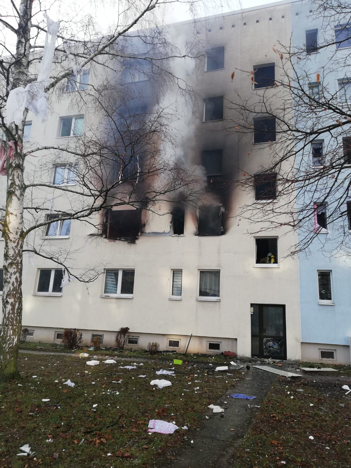 Explosion Blankenburg Sachsen Anhalt