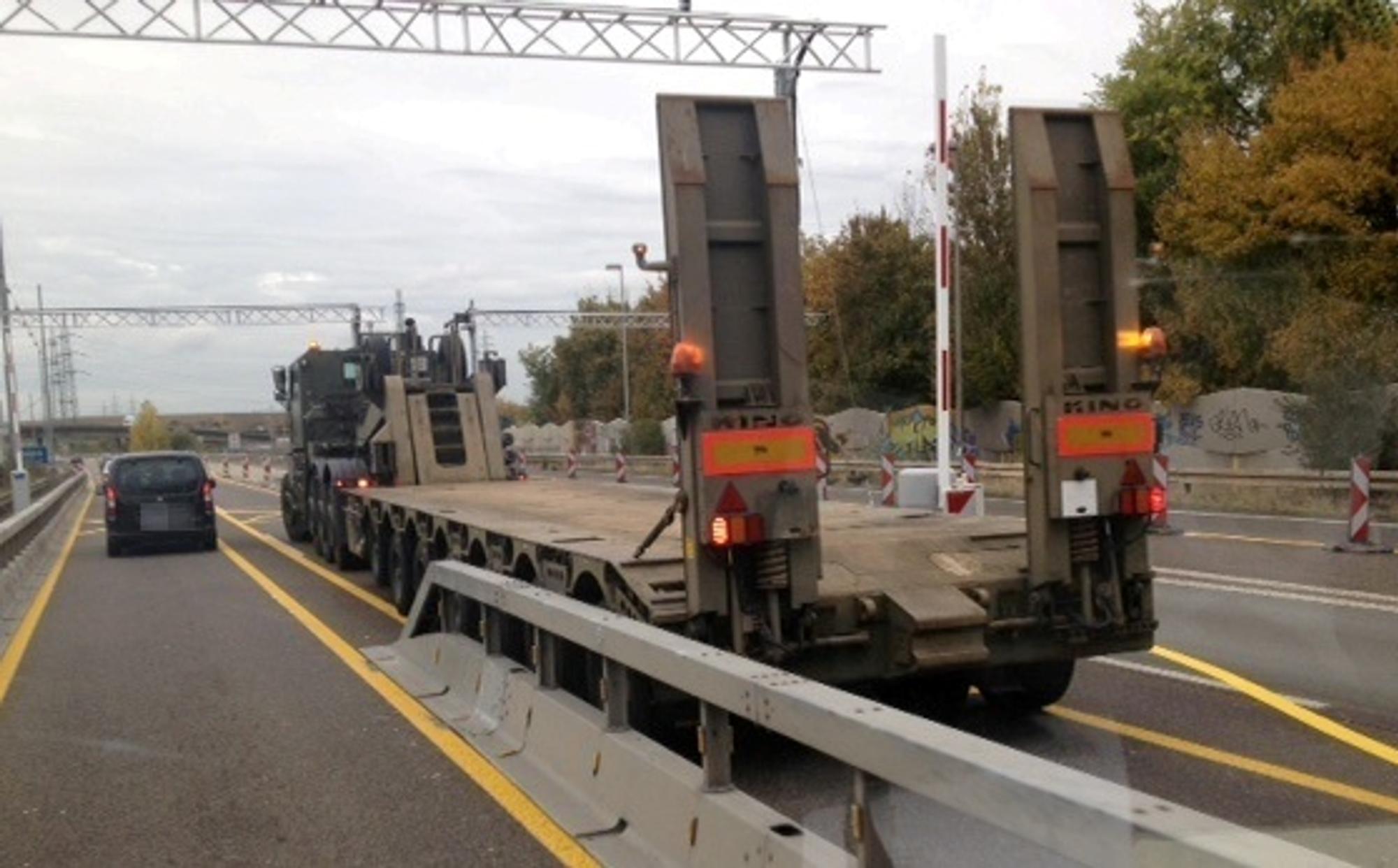 Militärlaster Leserbild