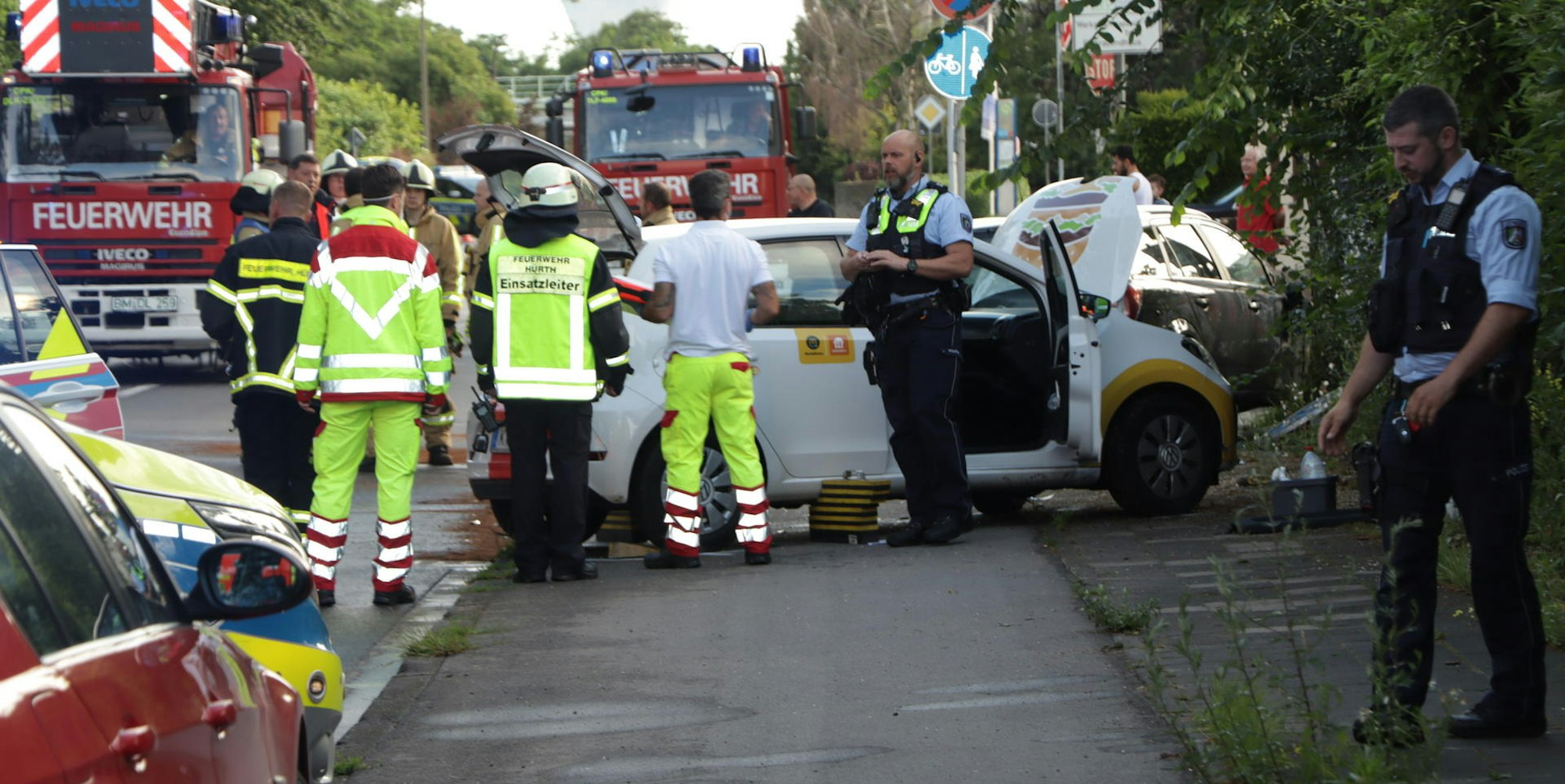 Unfall Hürth Industriestraße 3