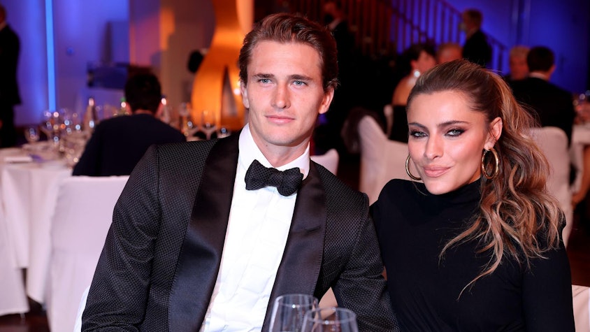 Alexander Zverev und Sophia Thomalla bei einer Gala.