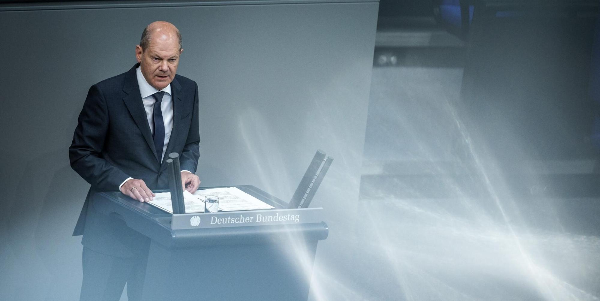 Scholz Regierungserklärung