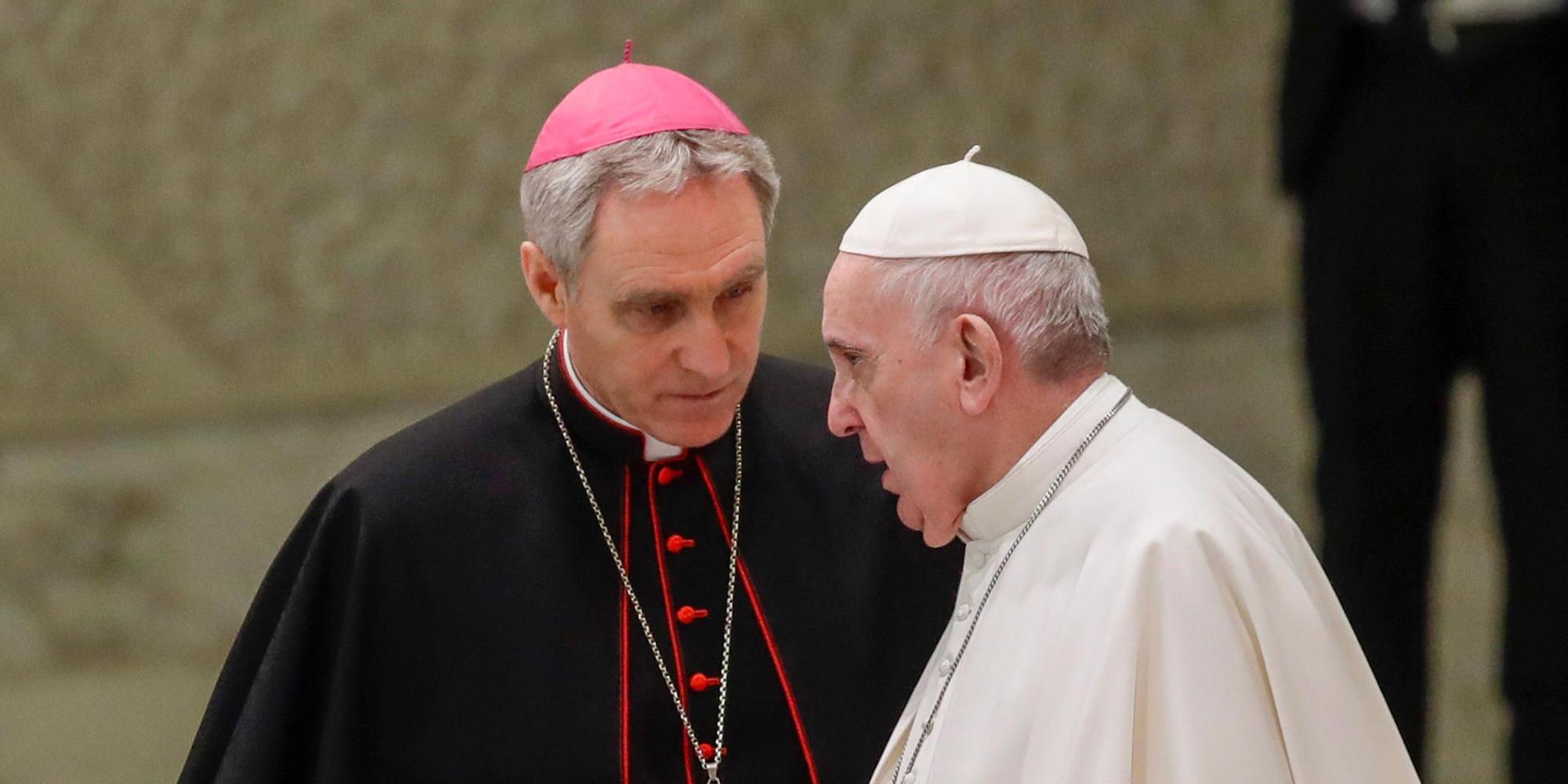 Gänswein Papst Franziskus