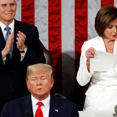Pelosi neu Trump