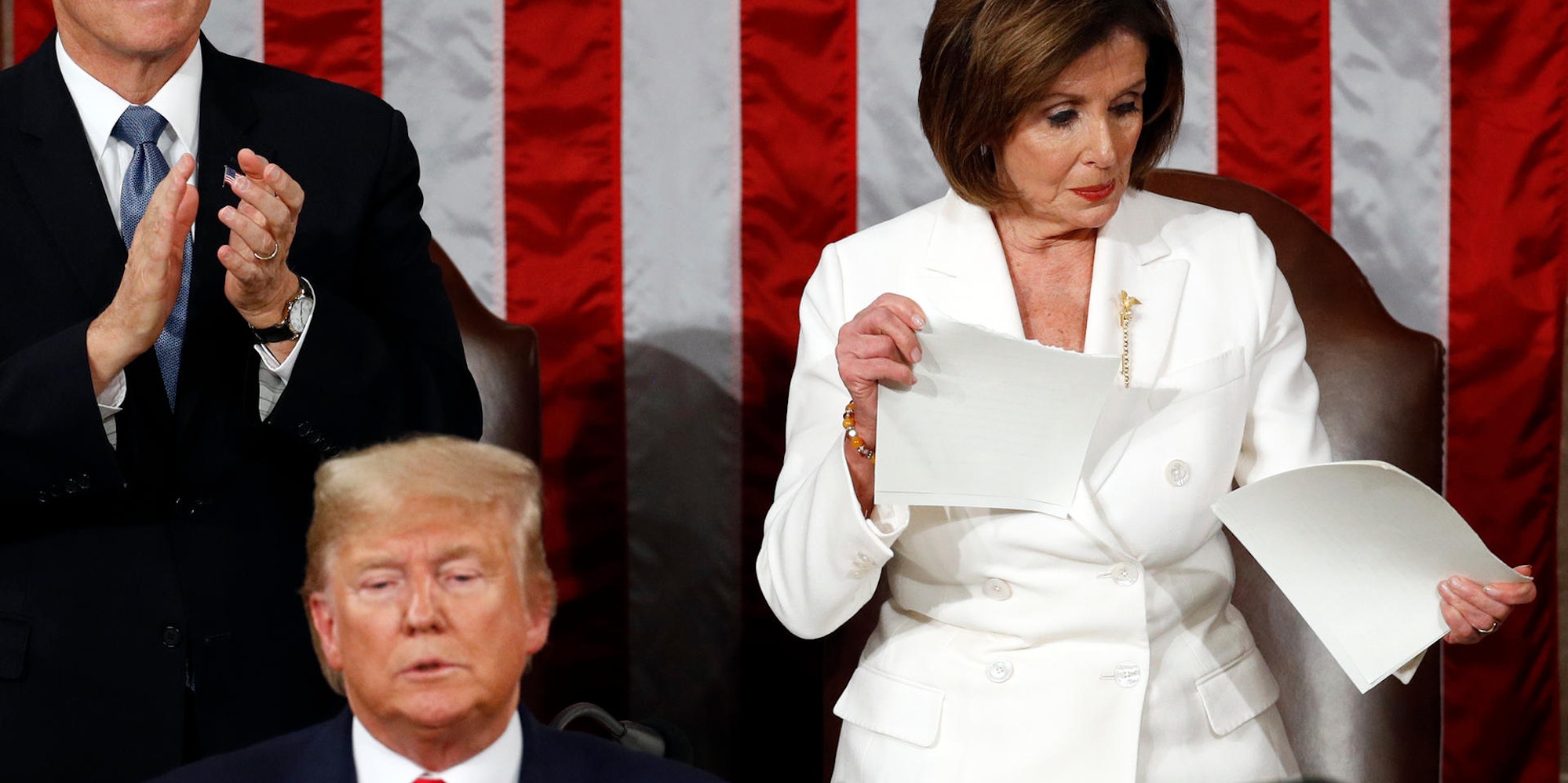 Pelosi neu Trump