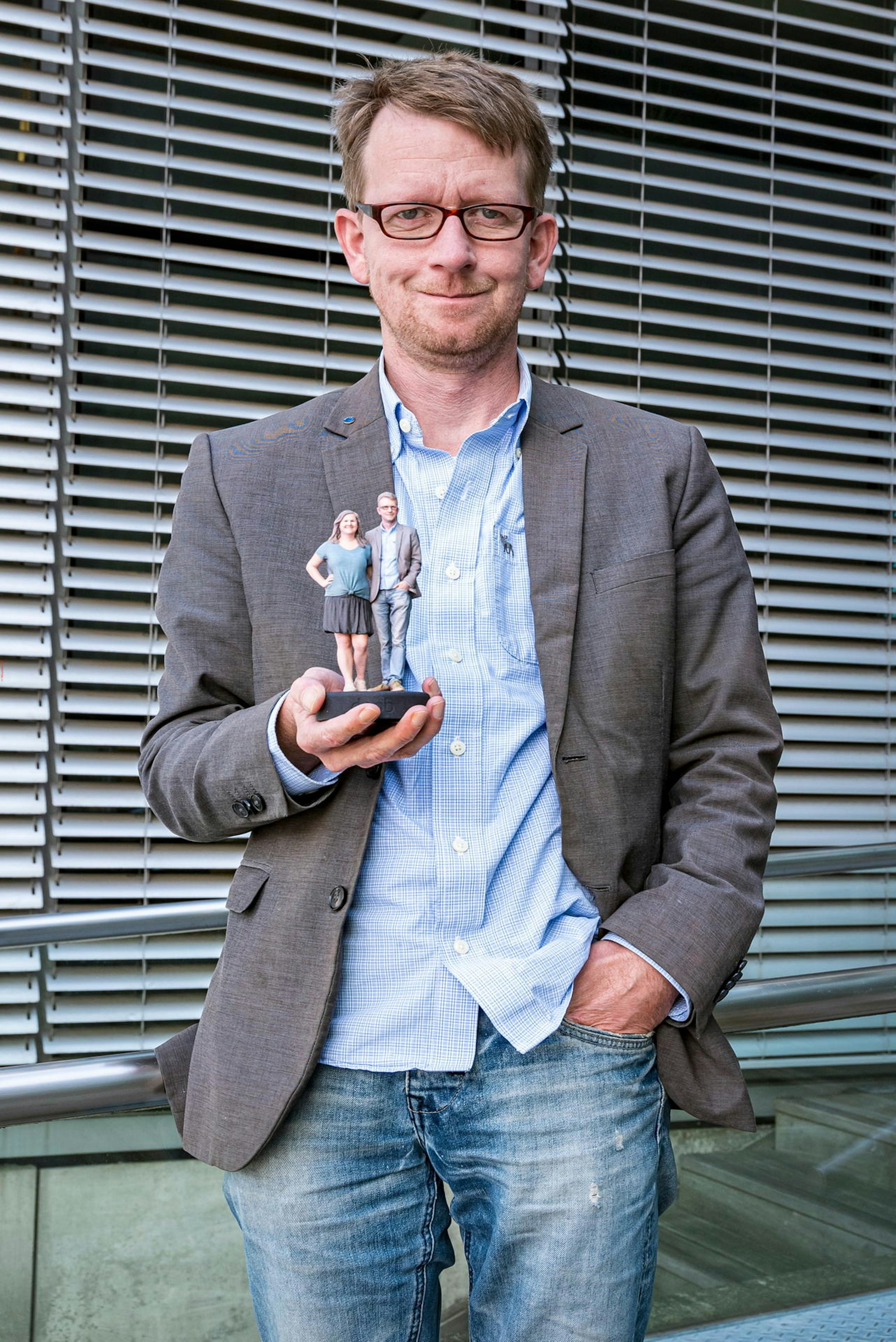 Breitkopf mit 3D-Druck