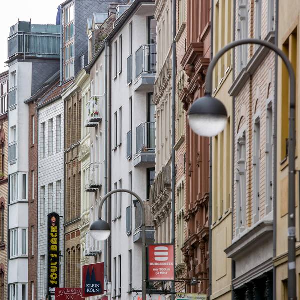 Die Friesenstraße in Köln ist ein beliebtes Wohnquartier.
