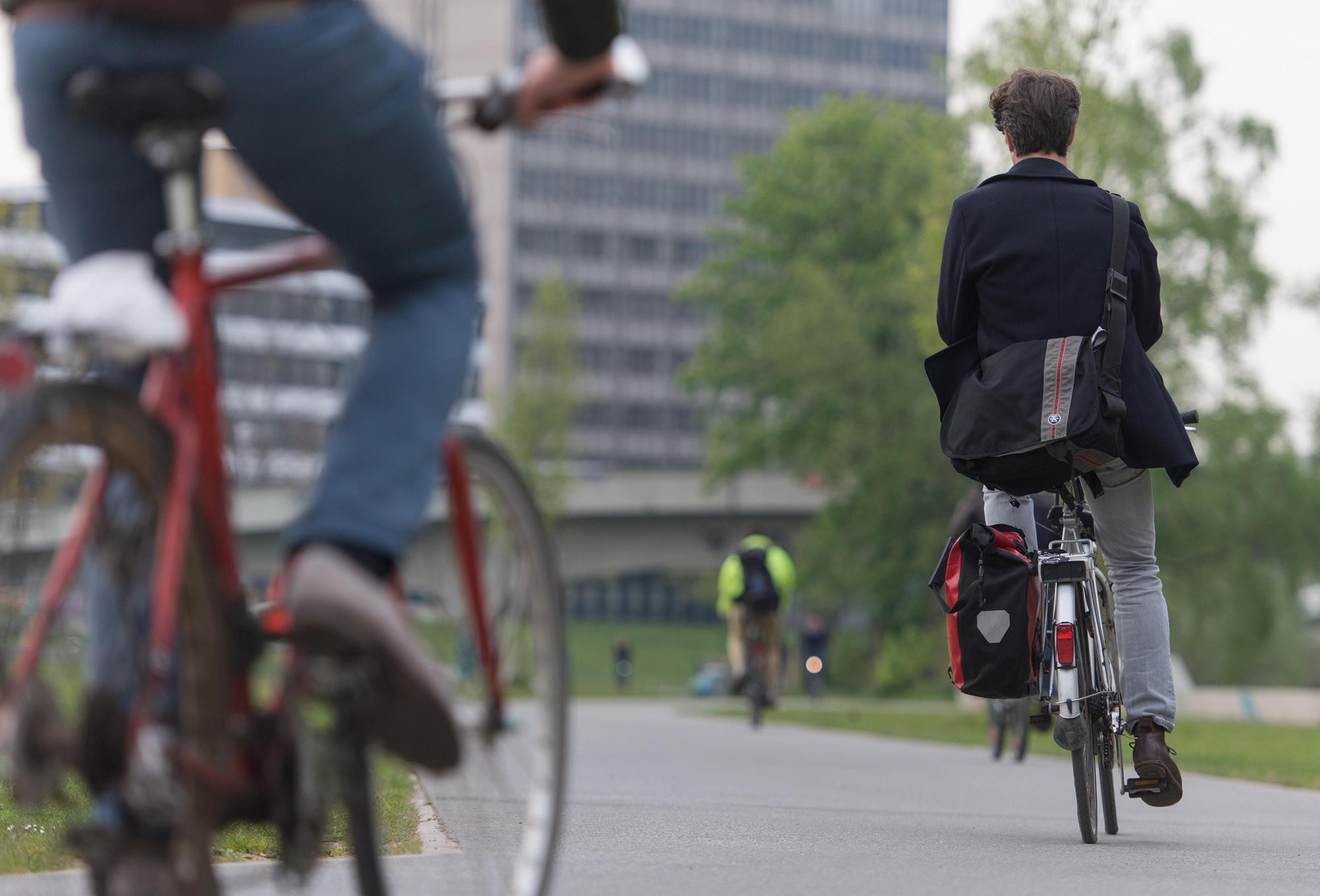 Fahrrad statt Auto