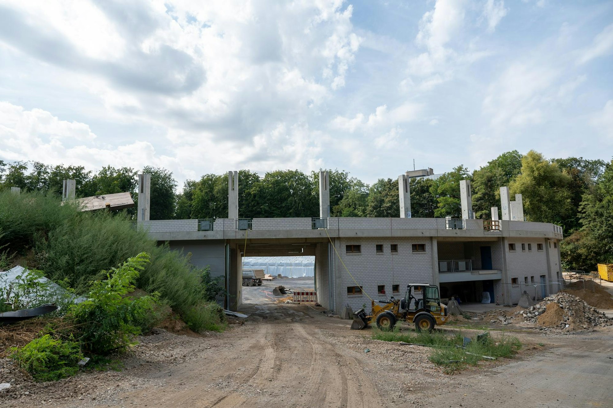 Radstadion Baustelle