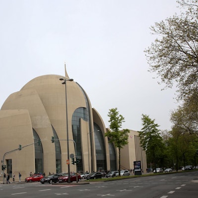 Impfaktion Moschee außen GOYERT