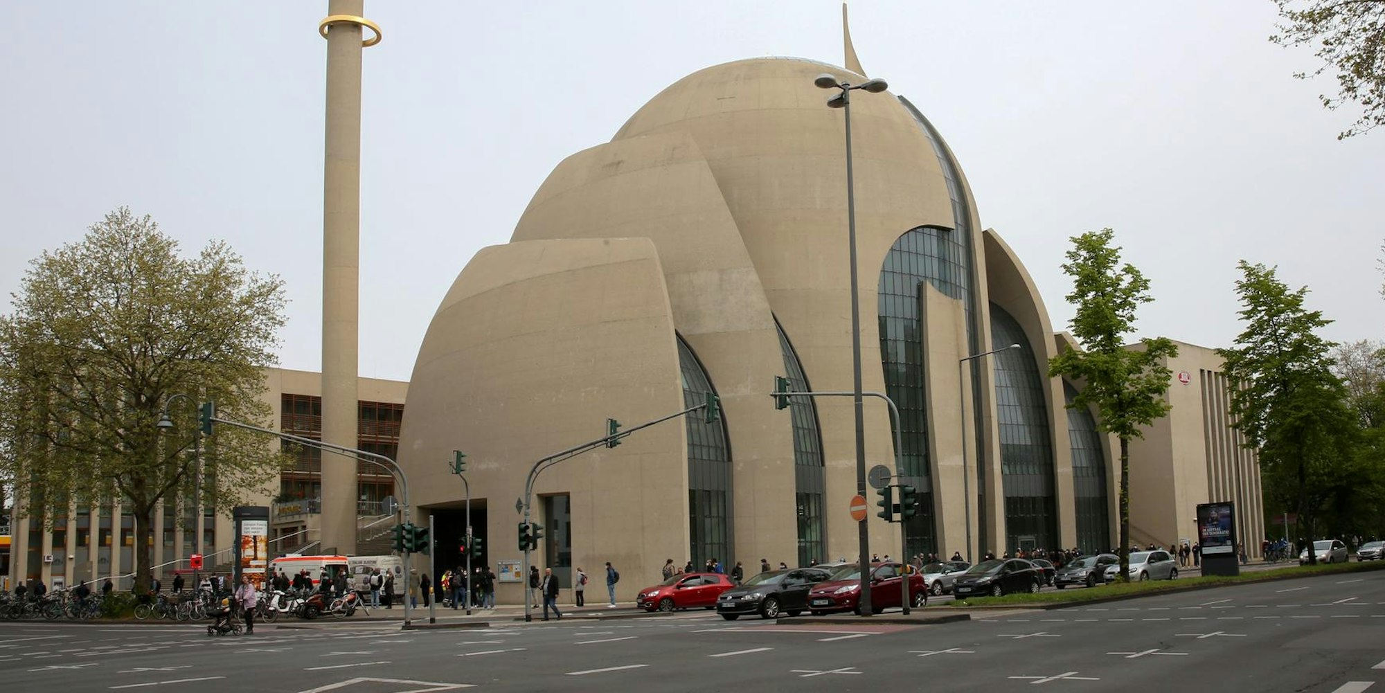 Impfaktion Moschee außen GOYERT