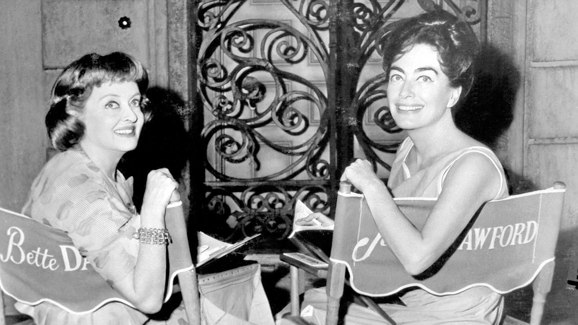 Bette Davis (l.) und Joan Crawford 1962