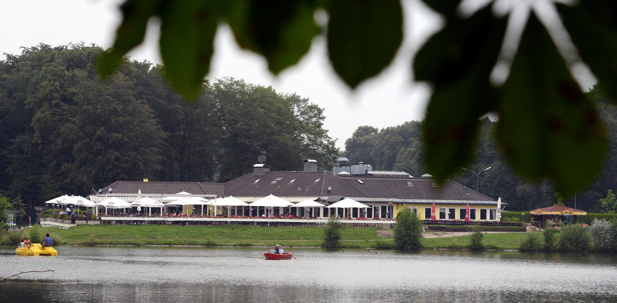 haus am see mit boot decksteiner weiher worring
