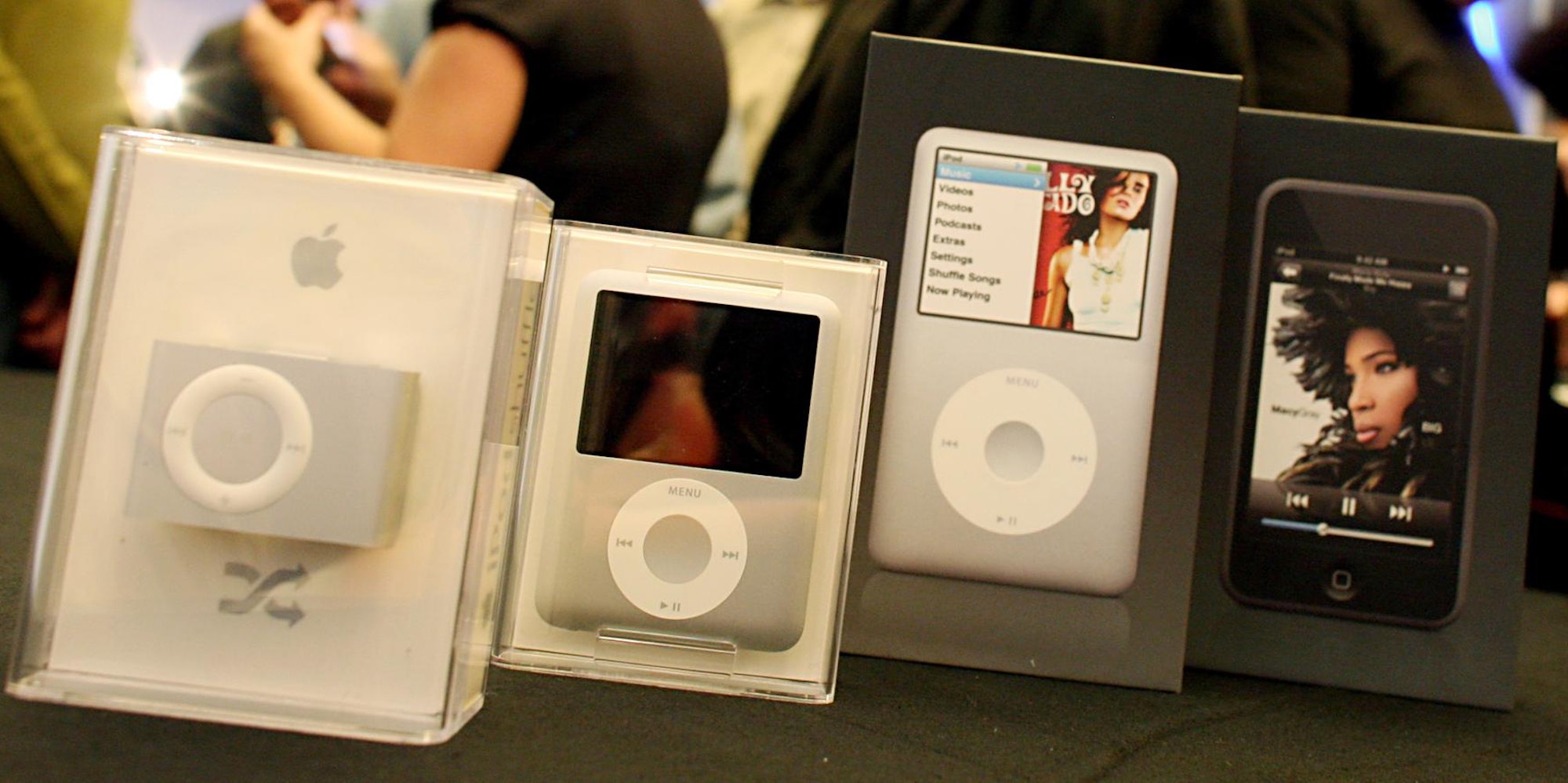 Apple ipod classic familie