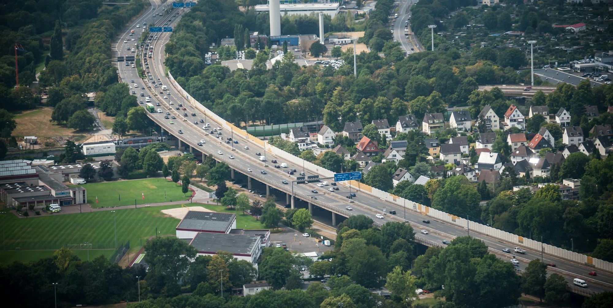 Stelzenautobahn Leverkusen