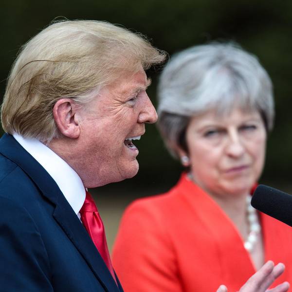 Trump und May