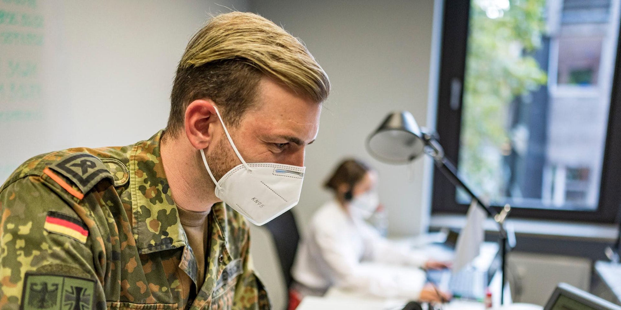 Bundeswehr hilft in Köln aus