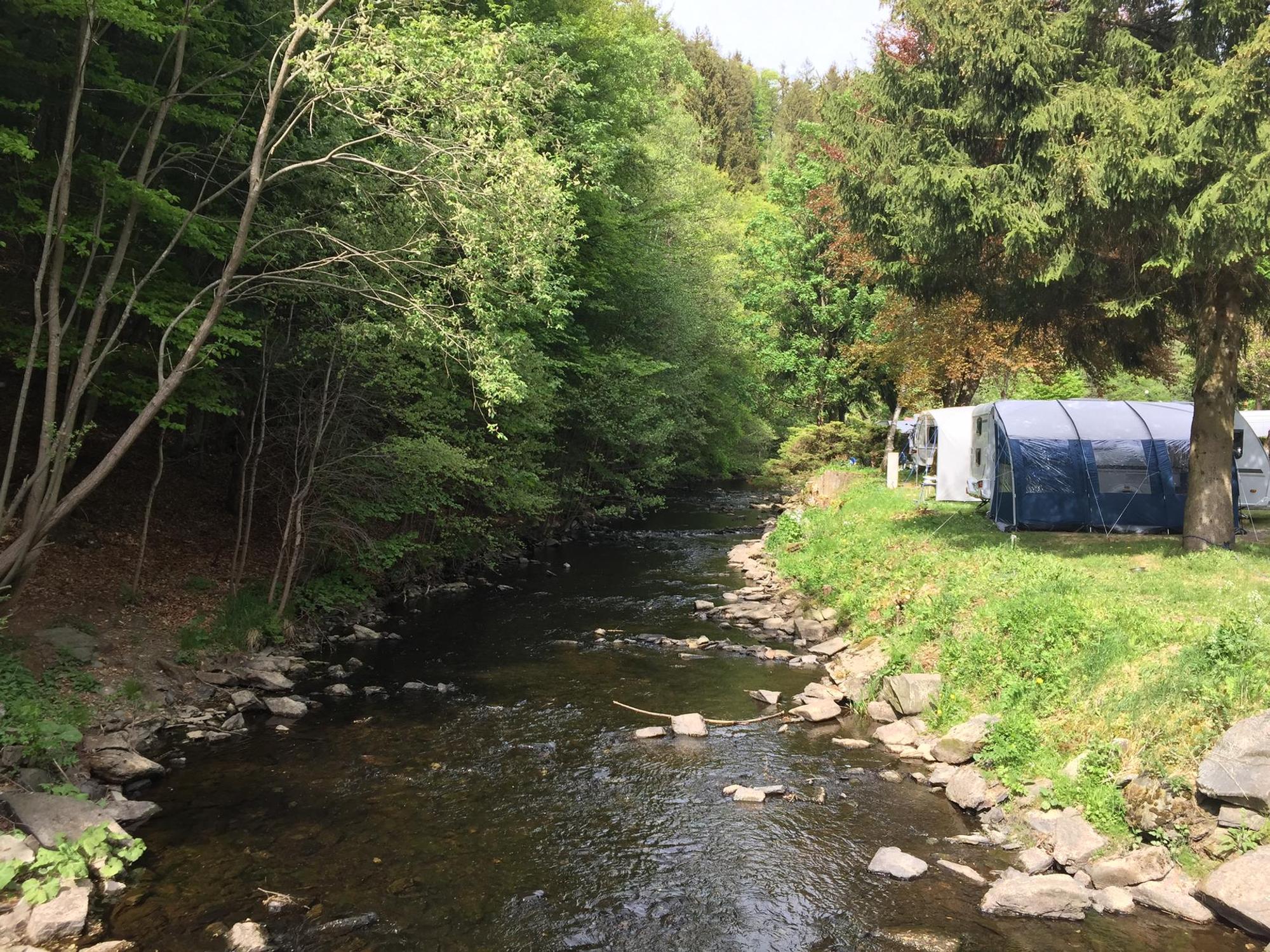Campingplatz Perlenau Monschau Eifel Reiche