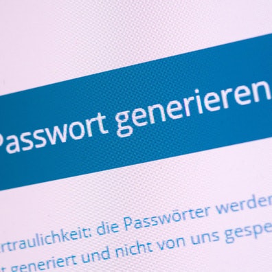 Unsichere Passwörter dpa