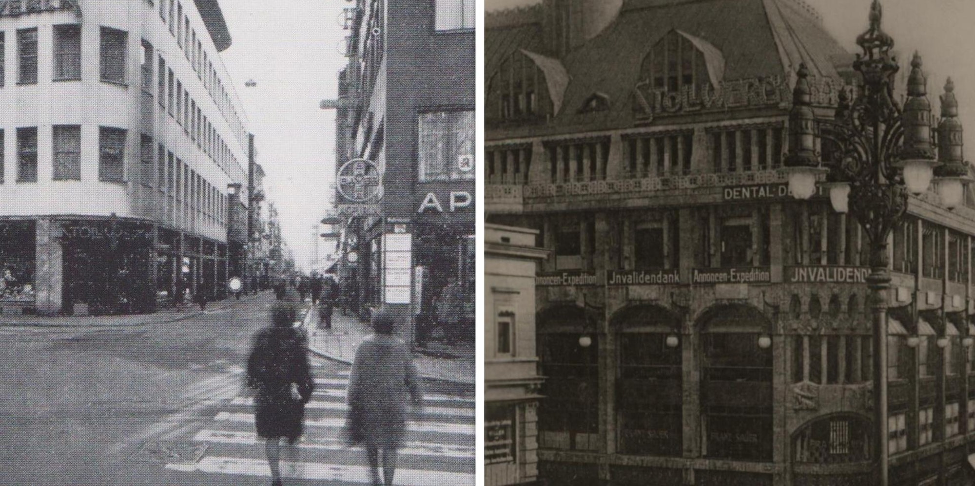 collage Köln Früher und heute