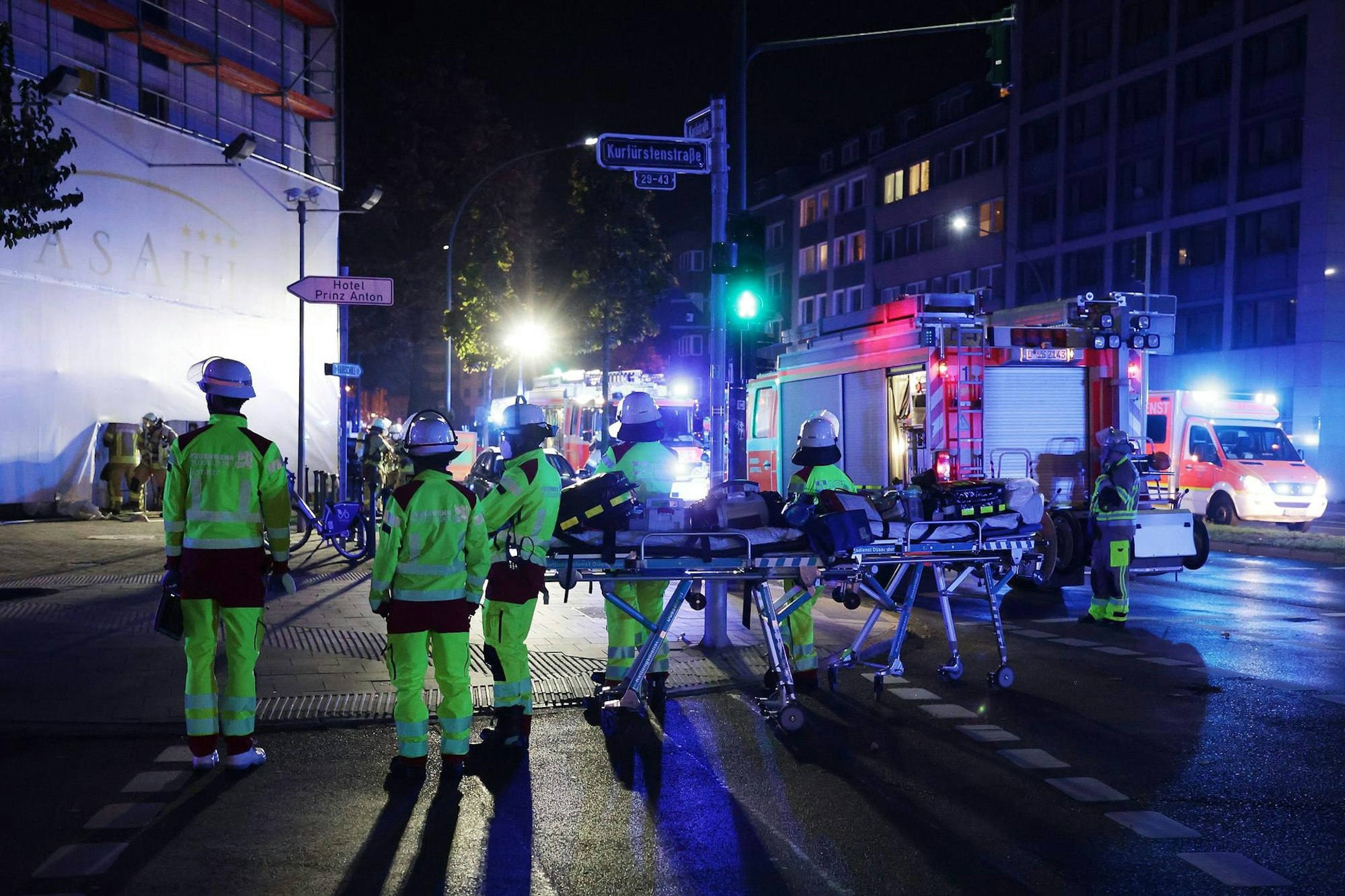 Feuer Hotel Düsseldorf 1 130122_1