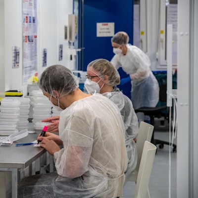 Impfzentrum Impfstoff