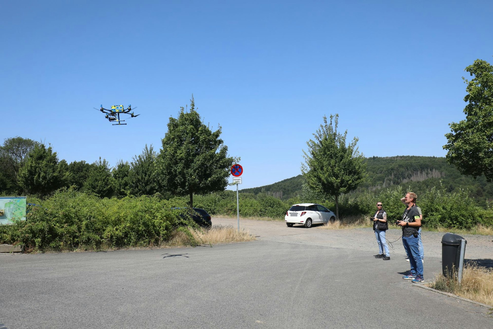 Drohne Polizei Vermisste