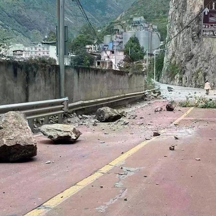 Erdbeben China 050922