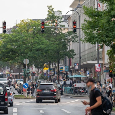 Verkehr Kalker Hauptstraße