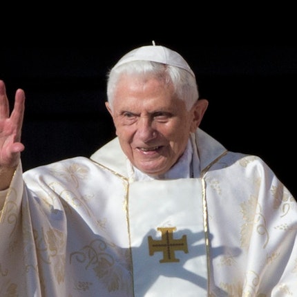 Papst Benedikt Versehen