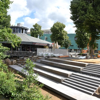 Bergheim Treppenanlage Erft Innenstadt