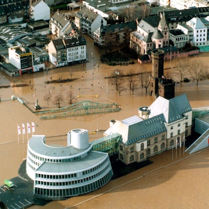 hochwasser rhein