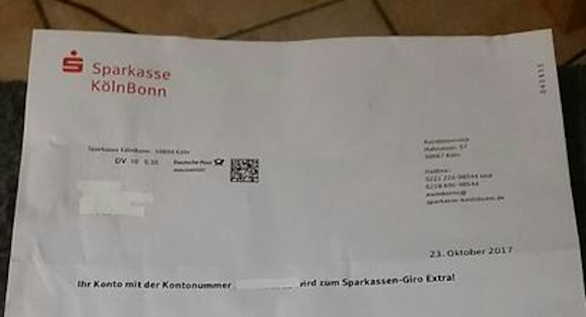 SparkasseBrief