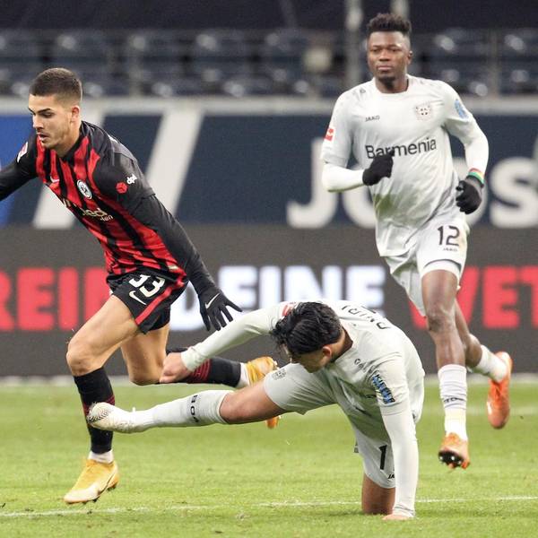 Leverkusen in Frankfurt Amiri
