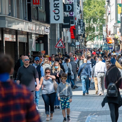 Hohe Straße Köln Corona-Shopping