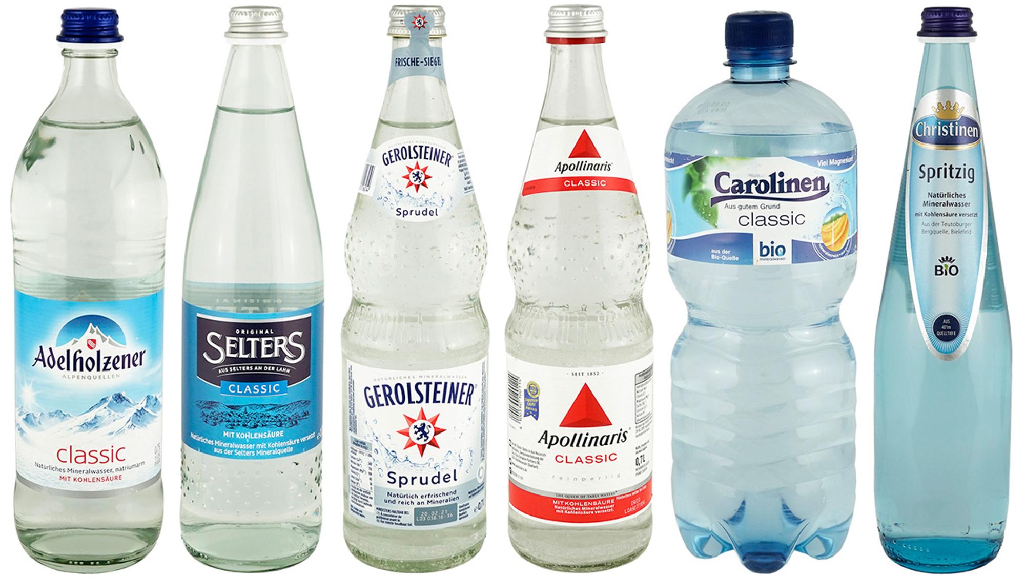 Ökotest testet Mineralwasser