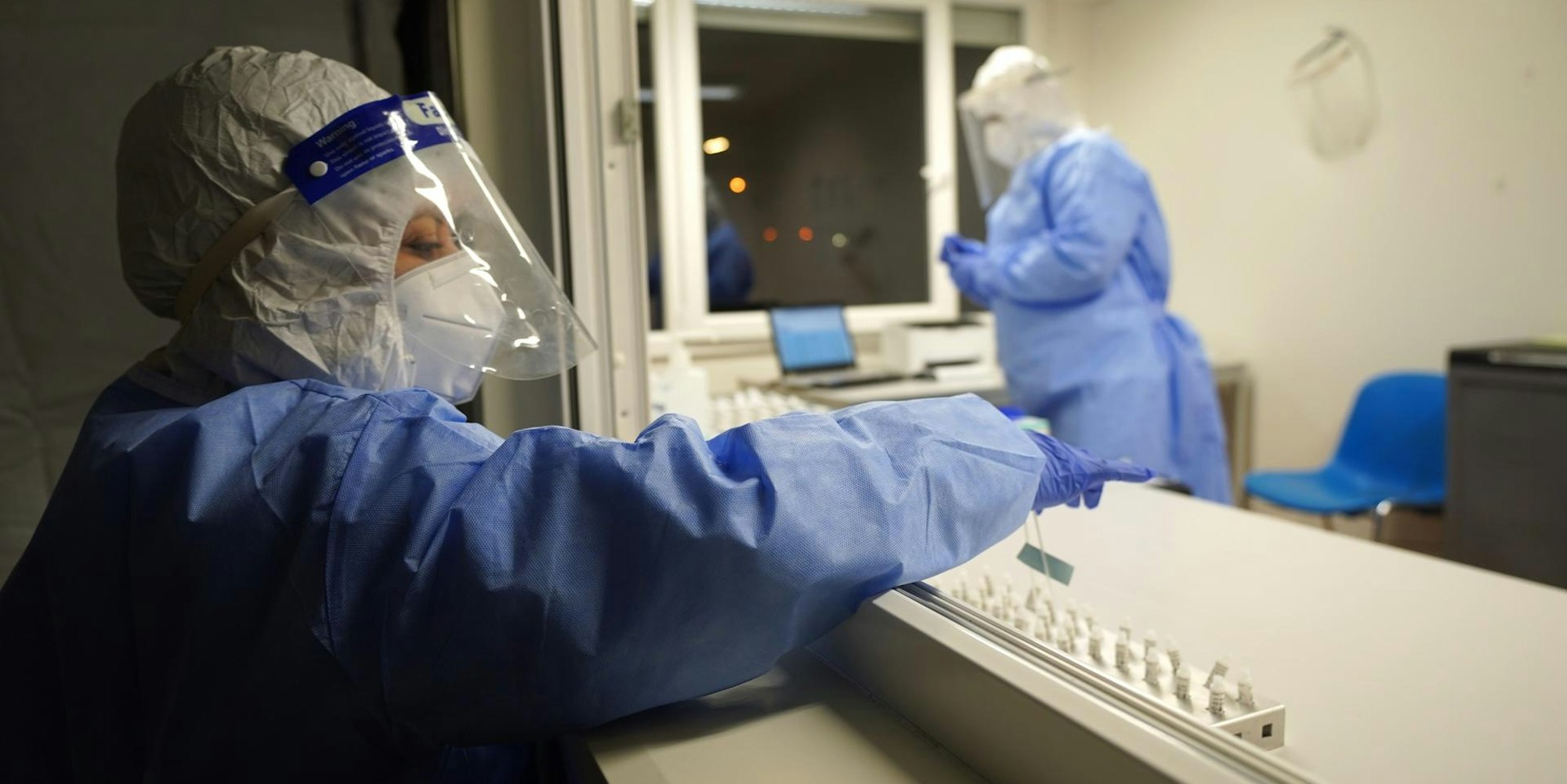 PCR-Teststation