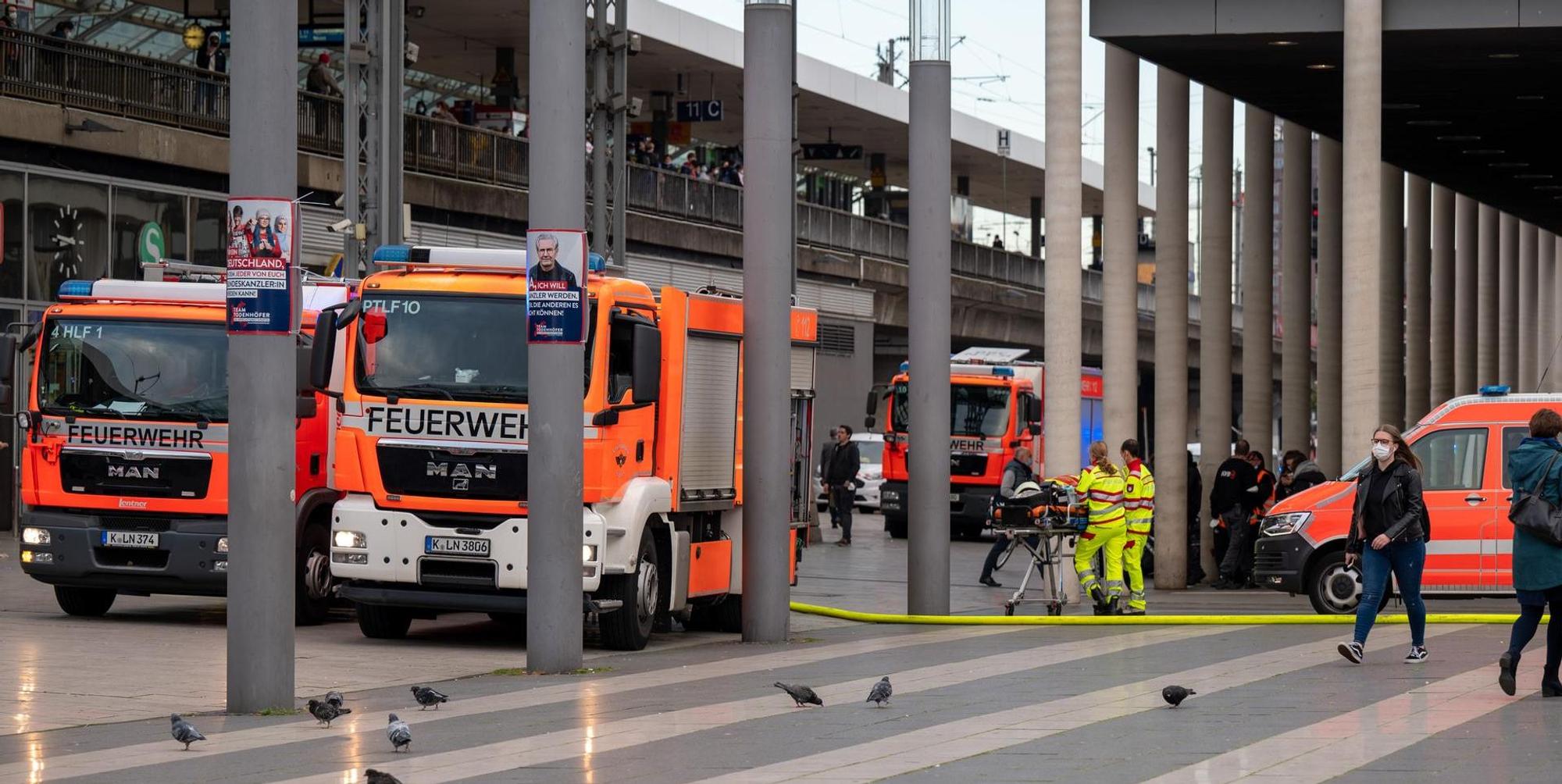 Feuerwehreinsatz hbf