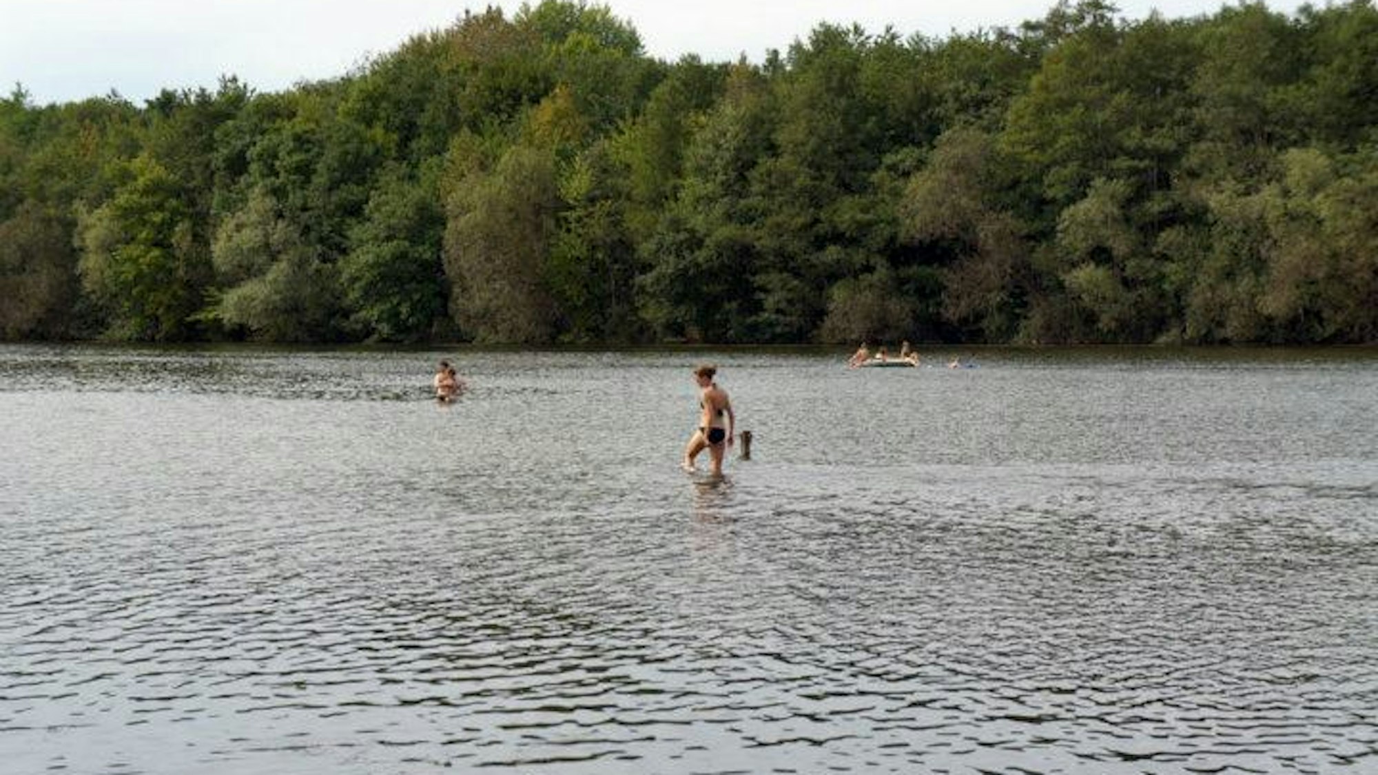 Der Heider Bergsee in Brühl.