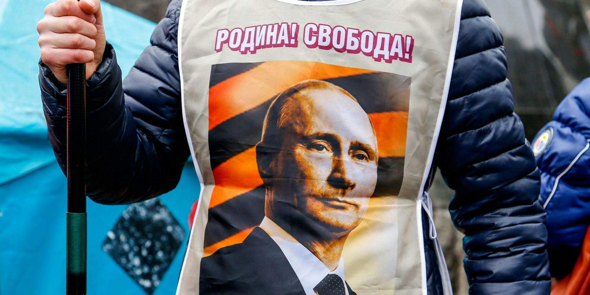 Putin Propaganda Donezk