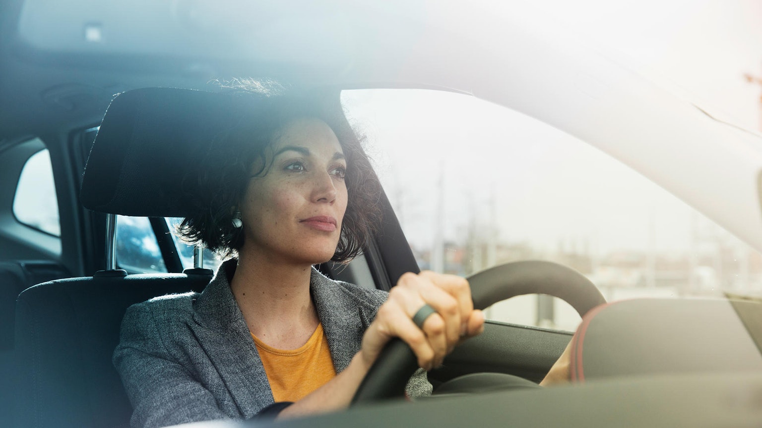 Autofahrerin