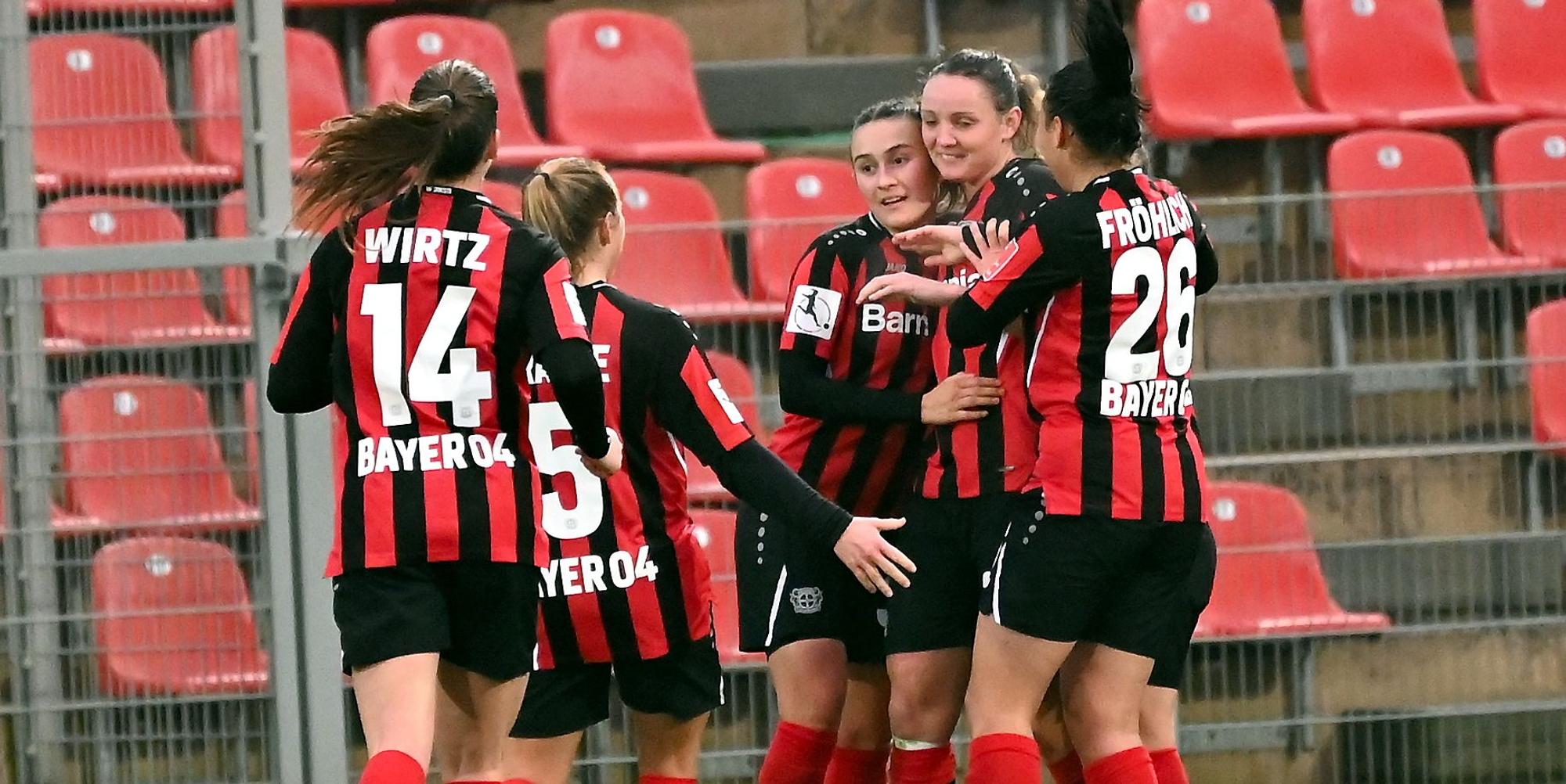 FB Frauen Bayer-Wolfsburg Tor 31