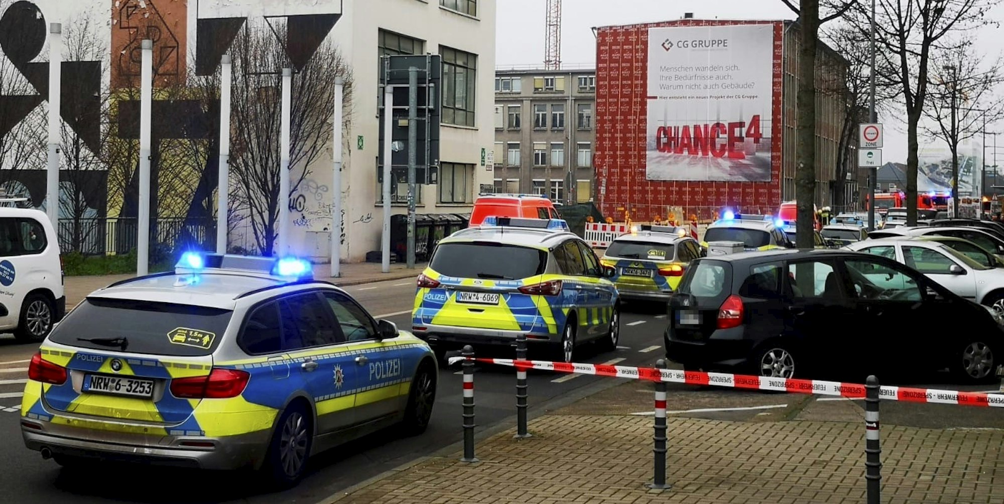 Einsatz Gesamtschule Mülheim