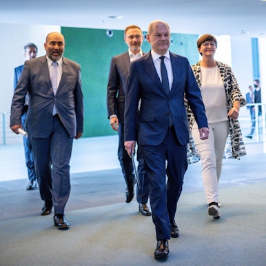 Scholz Nouripour Lidner Esken