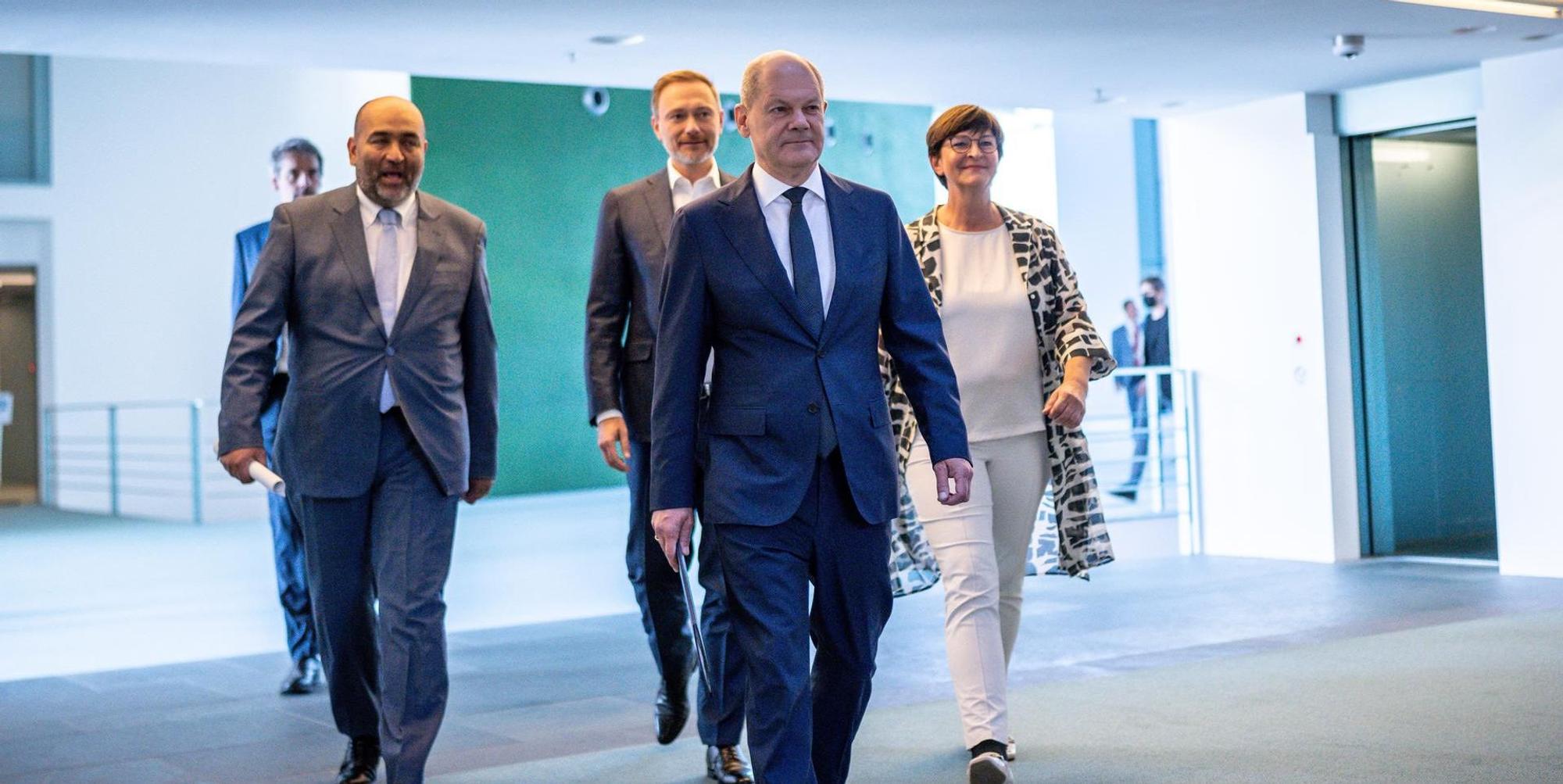 Scholz Nouripour Lidner Esken