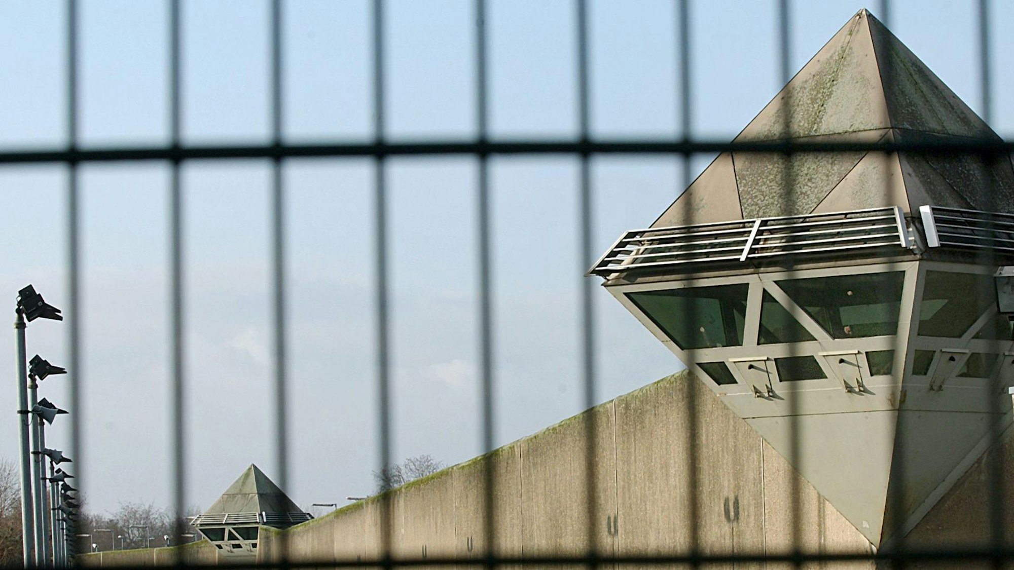 Blick auf die JVA-Ossendorf in Köln