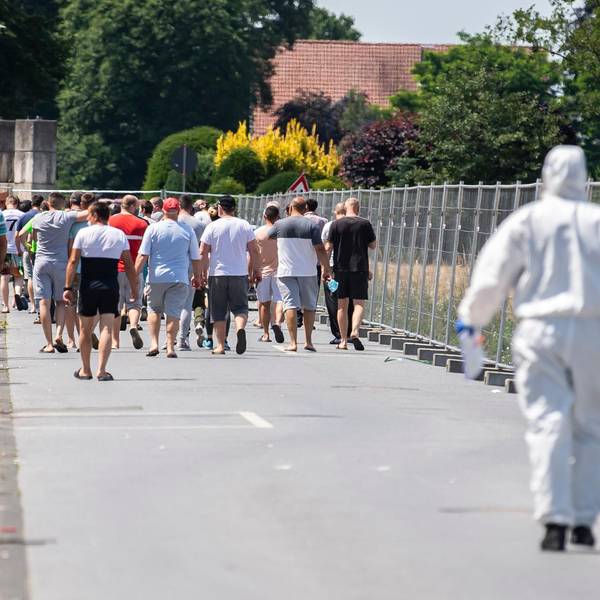 Arbeiter Tönnies Schutzzone